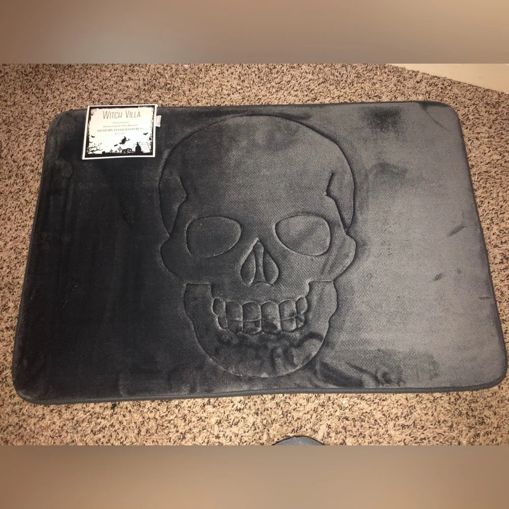 Skull Bath Mat